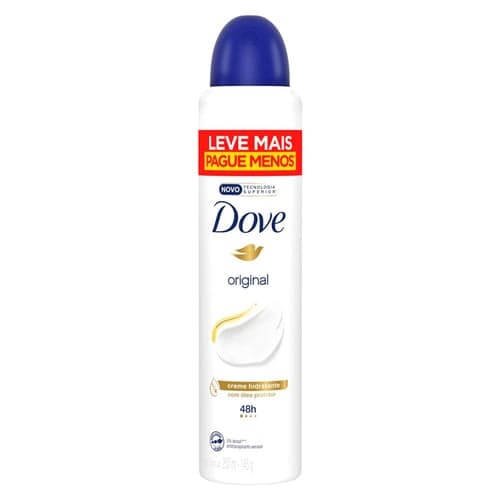 Imagem do produto Desodorante Antitranspirante Aerossol Dove Original Com 250Ml 250Ml