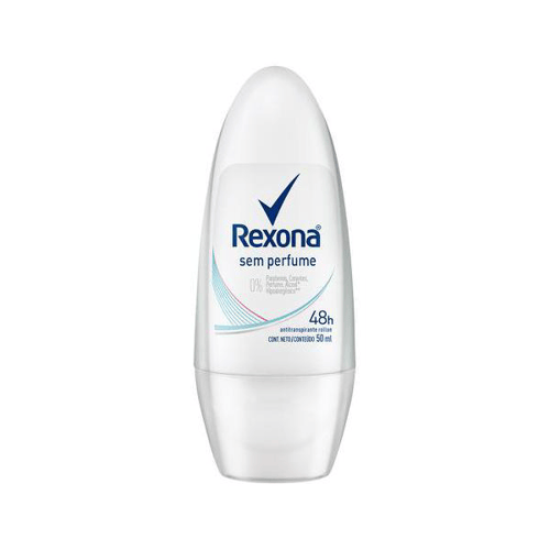 Imagem do produto Desodorante Antitranspirante Rollon Rexona Women Sem Perfume 50Ml