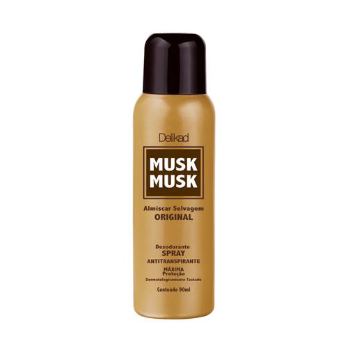 Imagem do produto Desodorante Antitranspirante Spray Delikad Musk 90Ml