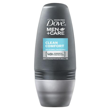 Desodorante Dove Men Care Clean Comfort Roll On 50Ml
