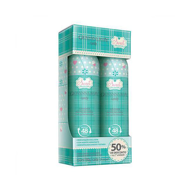 Imagem do produto Desodorante Giovanna Baby Aerossol Candy 2 Unidades De 150Ml