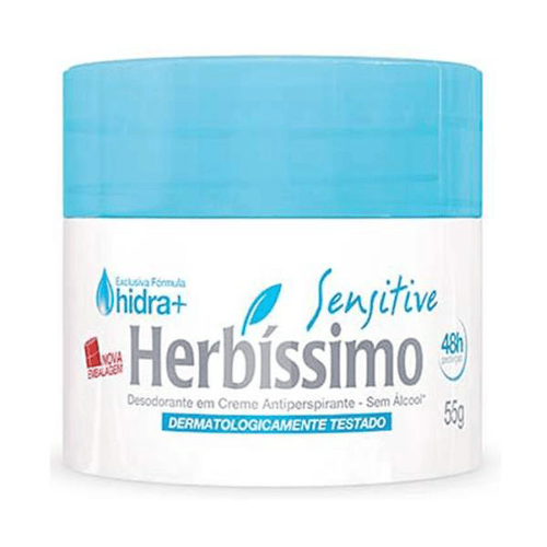 Imagem do produto Desodorante - Herbissimo Creme Sensitive 55 Gramas