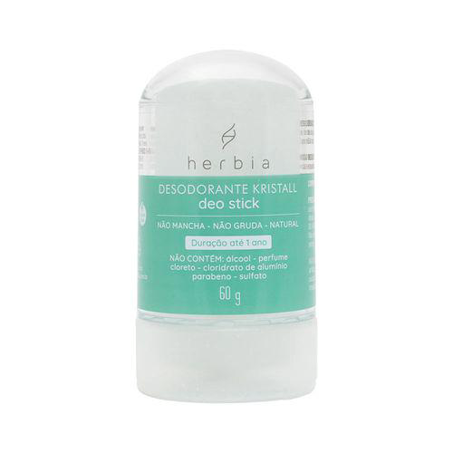 Desodorante Kristal Deo Stick Herbia 60G
