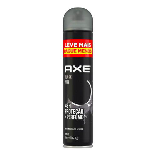 Imagem do produto Desodorante Masculino Axe Black Alecrim E Cedro 48H 150Ml