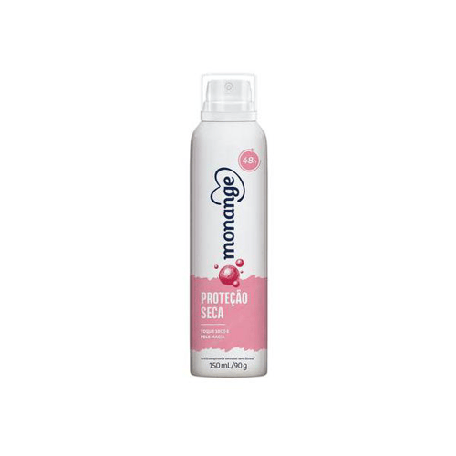 Imagem do produto Desodorante Monange Proteção Seca Aerosol Antitranspirante 48H 150Ml