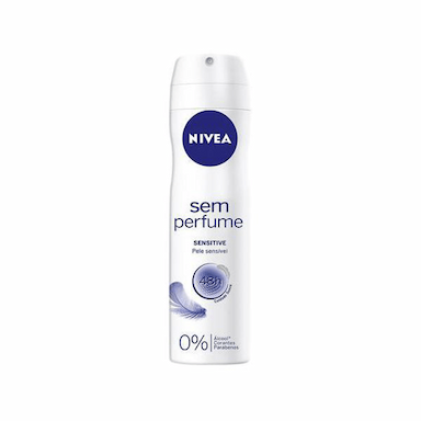 Nivea Desodorante Aerosol Sensitive Pure Sem Perfume 93G