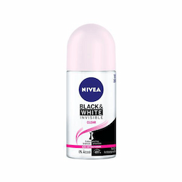 Desodorante Nivea - Roll-On Black White Fem 50Ml