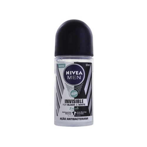 Imagem do produto Desodorante Nivea Roll On For Men B&W Erva Doce 50Ml