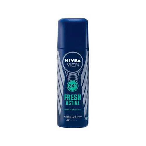 Imagem do produto Desodorante - Nívea Spray For Men Fresh Active 90Ml