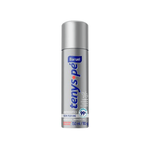 Imagem do produto Desodorante Para Os Pés Tenys Pé Baruel Sem Perfume Aerosol Com 110G