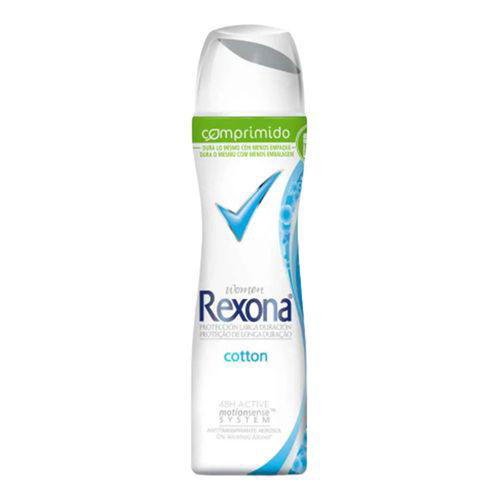 Imagem do produto Desodorante Rexona Comprimido Feminino Aerosol Cotton 54G