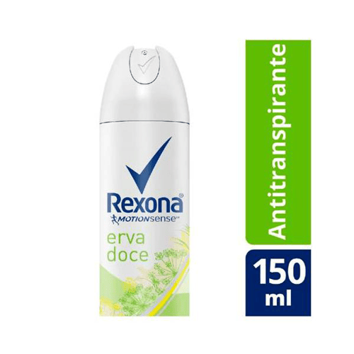 Imagem do produto Desodorante Rexona Erva Doce Aerosol Antitranspirante 48H Com 150Ml