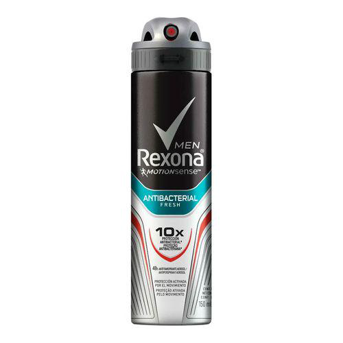 Imagem do produto Desodorante Rexona Men Antibacterial Fresh Aerosol Antitranspirante Com 150Ml