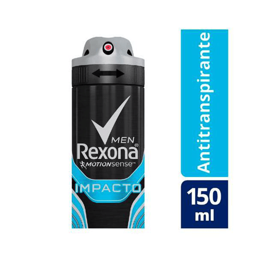 Imagem do produto Desodorante Rexona Men Impacto Aerosol Antitranspirante 48H Com 150Ml