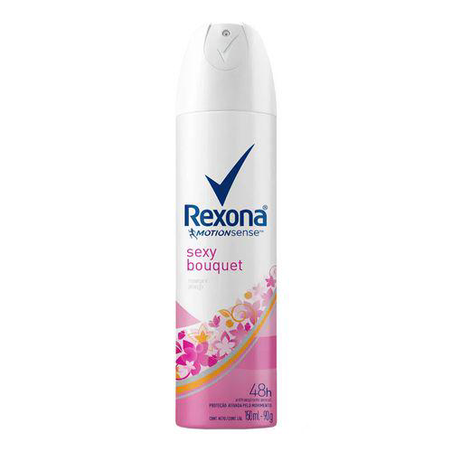 Desodorante Rexona Woman Sexy Bouquet Aerosol Antitranspirante 48H Com 150Ml
