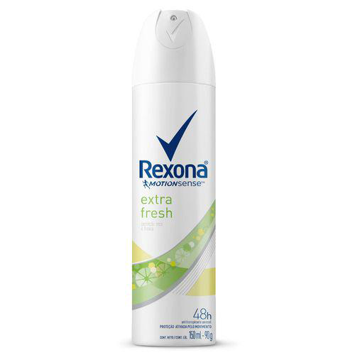 Imagem do produto Desodorante Rexona Women Extra Fresh Aerosol Antitranspirante 48H Com 150Ml