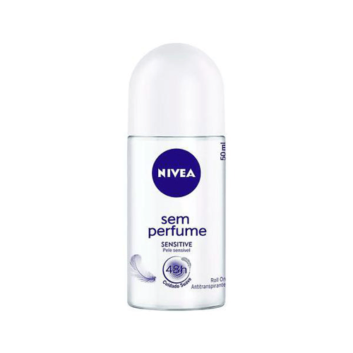 Desodorante - Roll On Nivea Sensitive E Pure Com 50 Ml