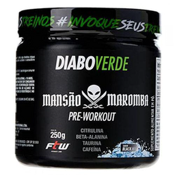 Diabo Verde Preworkout Mansao Maromba Black Ice Ftw 250G