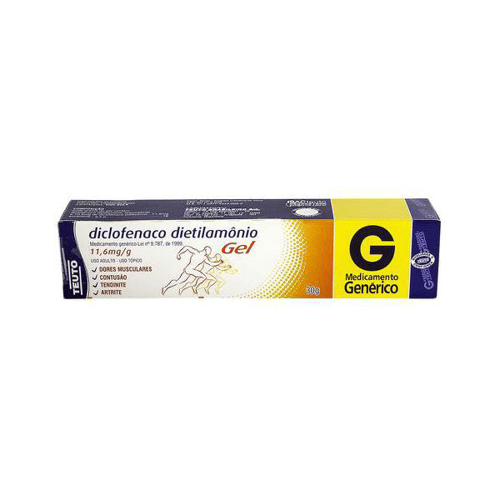 Imagem do produto Diclofenaco - Die 1% Gel 30G Genérico Teuto Genérico