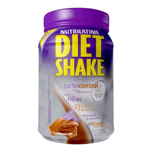 Imagem do produto Diet - Shake Carbo Control Nutrilatina.sabor Chocolate E Avela 400 G