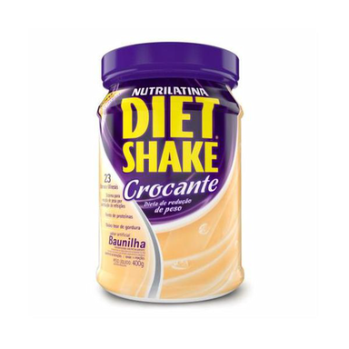 Diet - Shake Crocante Sabor Baunilha 400G