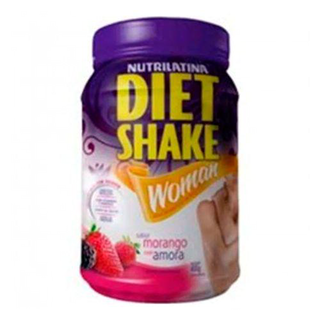 Imagem do produto Diet - Shake Woman Sabor Morango Com Amora 400G
