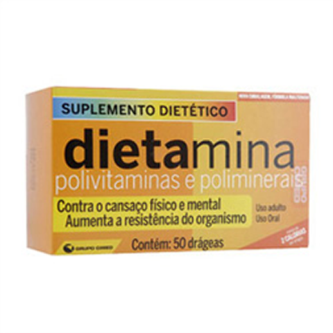 Imagem do produto Dietamina 50 Comprimidos
