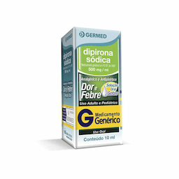 Dipirona - Sódica Gotas 10Ml Germed Genérico
