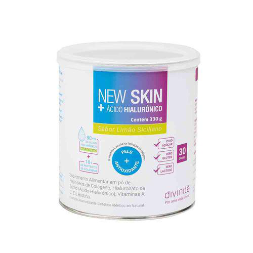 Imagem do produto Divinitè New Skin + Ácido Hialurônico Limão Siciliano Lata 330G