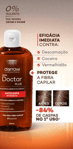 Imagem do produto Doctar Plus Shampoo Anticaspa Intensivo 240Ml Darrow