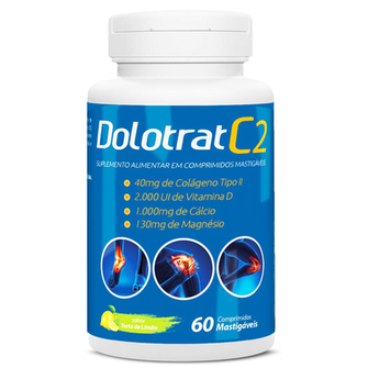 Imagem do produto Dolotrat C2 Colágeno Tipo Ii 40G 60 Comprimidos