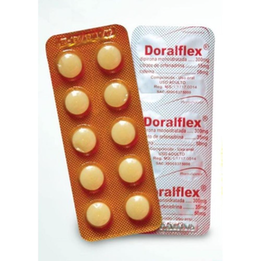 Imagem do produto Doralflex - 35 Mg + 300 Mg + 50 Mg Comprimidos Laranja 200 Emb Hosp