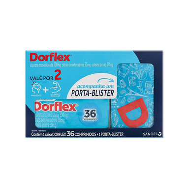 Dorflex 35+300+50Mg 36 Comprimidos