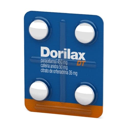 Imagem do produto Dorilax Dt 4 Comprimidos