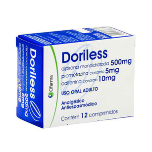Imagem do produto Doriless Com 12 Comprimidos