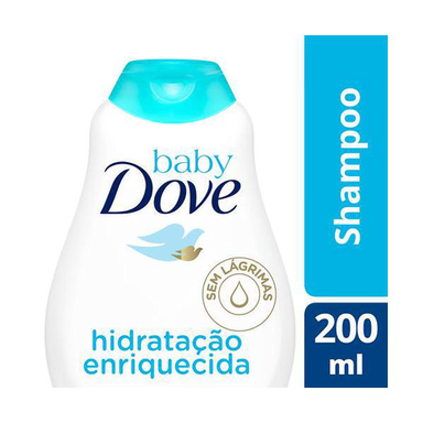 Imagem do produto Dove Baby Shampoo Hidratante Enriquecida 200Ml