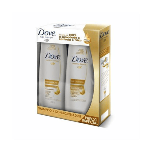 Imagem do produto Dove Kit Shampoo E Condicionador Oleo E Nutricao 400 Ml Preco Especial