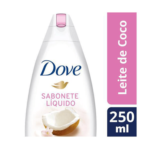 Imagem do produto Dove Sabonete Liquido Leite De Coco 250 Ml