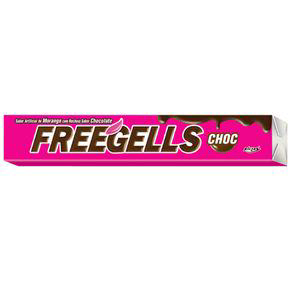Imagem do produto Drops Freegells Play Morango Com Chocolate Bala Halls 27,9G