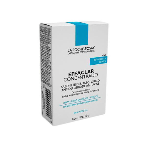 Imagem do produto Effaclar Concentrado La Roche Posay Sabonete Em Barra Com 80G 20% De Desconto