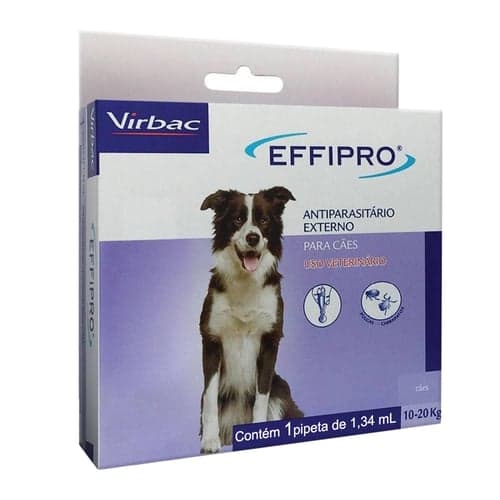 Imagem do produto Effipro Para Cães Entre 10 E 20Kg Com 1 Pipeta De 1,34Ml