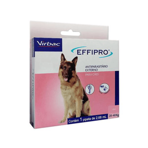 Imagem do produto Effipro Para Cães Entre 20 E 40Kg Com 1 Pipeta De 2,68Ml
