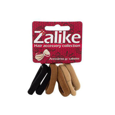 Imagem do produto Elástico Para Cabelos Zalike Hair Com 06 Unidades Ref:219c1