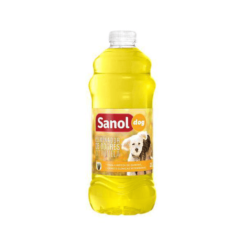 Imagem do produto Eliminador De Odores Sanol Dog Citronela 2 Litros