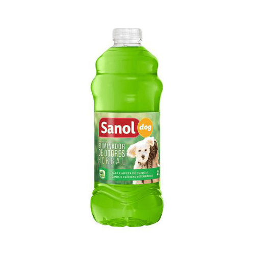 Imagem do produto Eliminador De Odores Sanol Dog Herbal 2 Litros