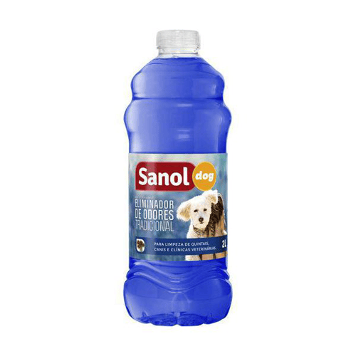 Imagem do produto Eliminador De Odores Tradicional Azul Sanol 2 Litros