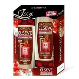 Imagem do produto Elseve Kit Shampoo E Condicionador 400 Ml Reparacao Total 5 Quimica
