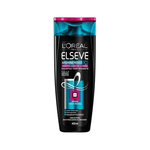 Imagem do produto Elseve Shampoo Arginina Restituição De Massa X3 400Ml