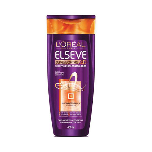 Imagem do produto Elseve Shampoo Supreme Control 4D 400Ml
