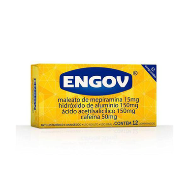 Imagem do produto Engov - 12 Comprimidos Envelope